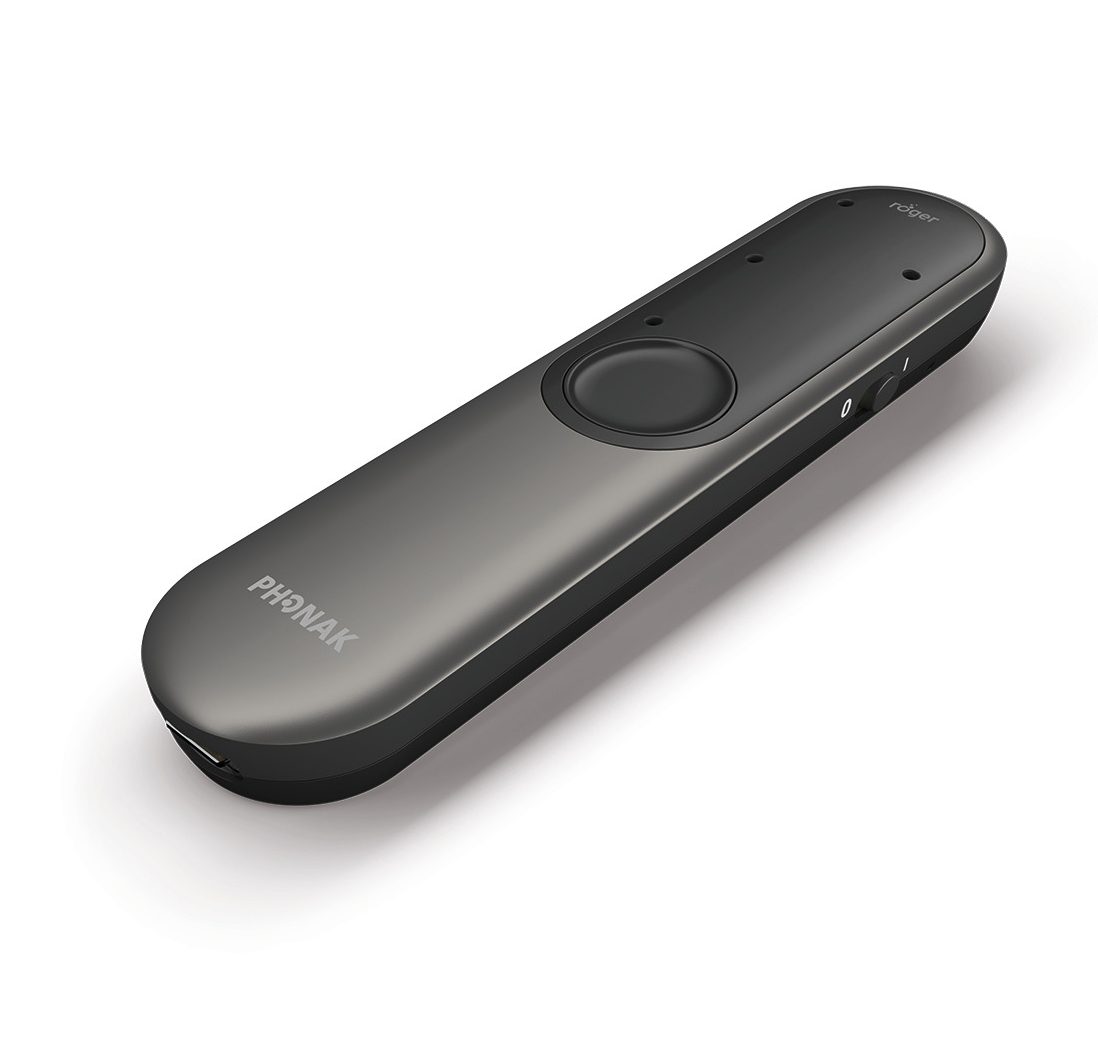 Photo of a Phonak Roger device