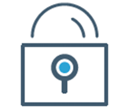 Icon of a lock